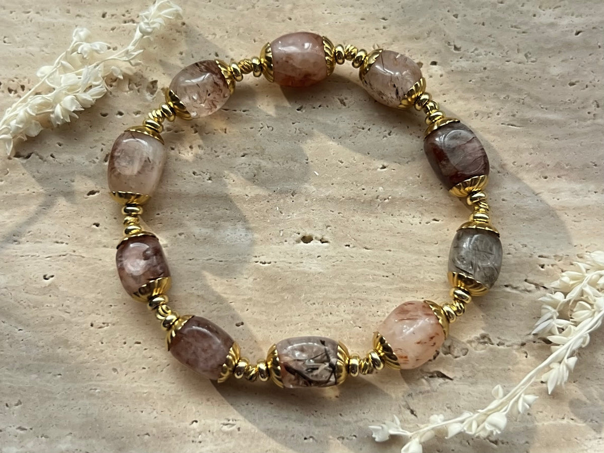 Rutilquarz Edelstein-Armband | Marrakech – City Edition